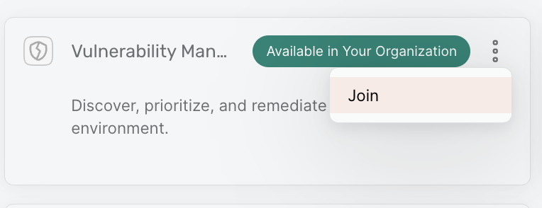 Join product experience